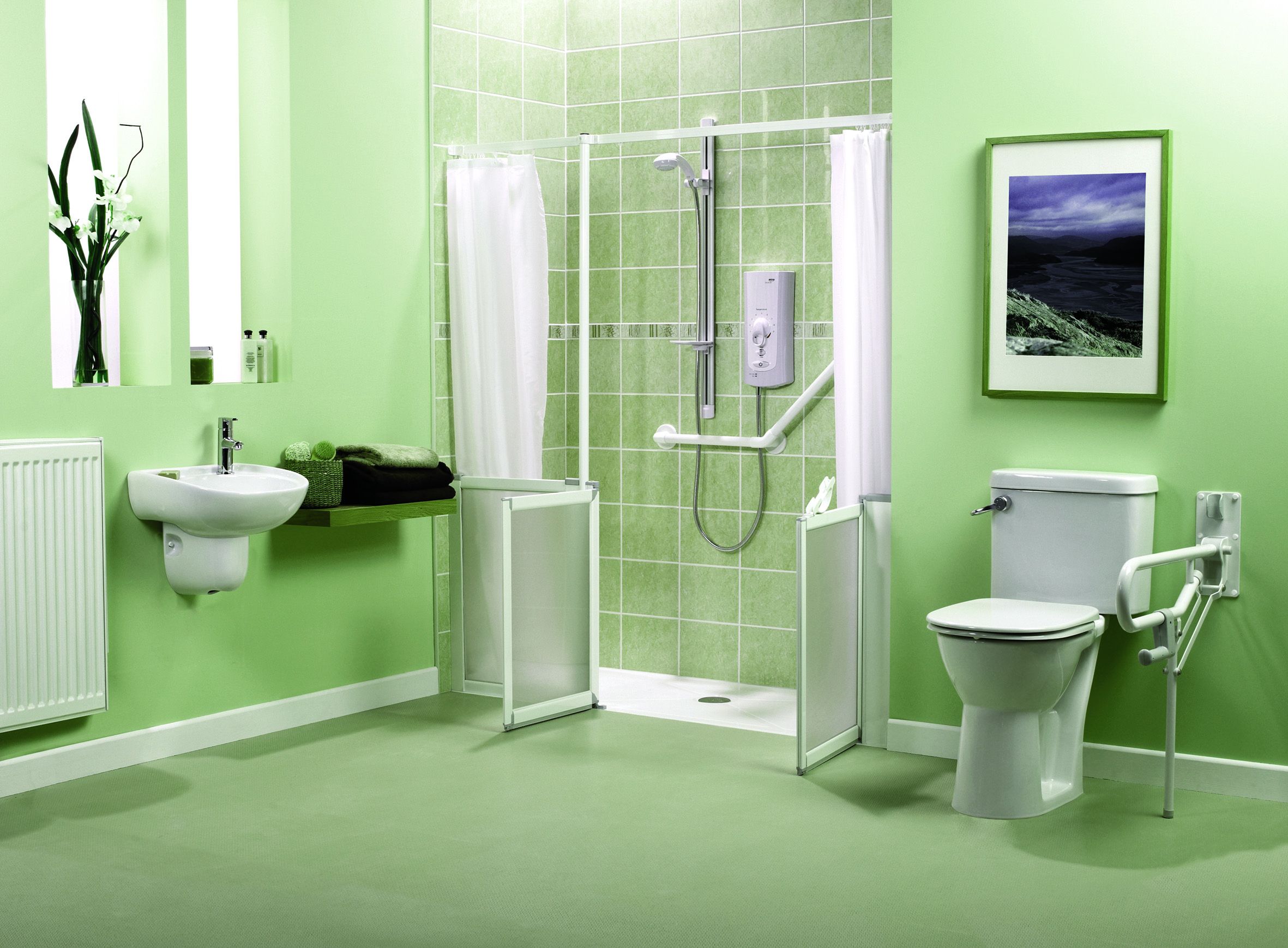 Adaptation de salle de bains pour séniors et PMR